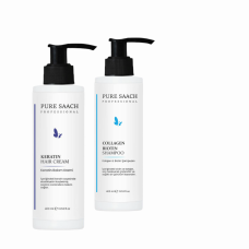 PURE SAACH PROFESSIONAL COLOGEN SHAMPOO Ve SAÇ KREM 