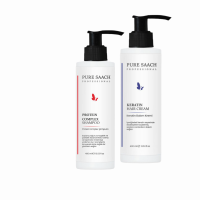 PURE SAACH PROFESSIONAL COMLEX SHAMPOO Ve SAÇ BAKIM KREM 