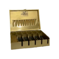 AHŞAP GOLD RENK MAKİNA VE MAKAS ÇANTASI AHŞAP GOLD RENK MAKİNA VE MAKAS ÇANTASI